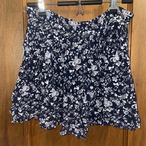 Brandy Melville Floral Skirt